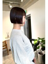  fit stand 千葉/ショートボブ/カット/パーマ/ダブルカラー/トリートメント/縮毛矯正&nbsp;イメチェン/ピンクベージュ/アンブレラカラー[千葉]