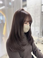 ウリ 横浜(uli)&nbsp;【MIKU指名限定】レイヤーカット×ショコラグレージュ