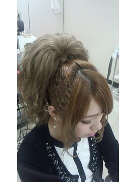 エヌエービー 池袋店(N.A.B.) アップちらし(ヘアセット)