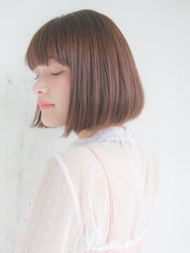 リリアン 青山(relian) うるつやミディアムボブ☆縮毛矯正ならrelian青山