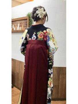 サロンド クラフト(salon de craft) 【卒業式】袴お着付け&ヘアセット