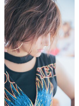 ミエルヘアービジュー(miel hair bijoux) 【miel hair bijoux】3Dハイライト☆無造作ウェーブ♪