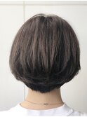 ハンサムショート×アッシュブラック 30代40代50代