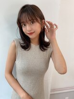 ハニーシブヤ(HONEY shibuya) 【HONEY渋谷】小室ツヤ◎透明感カラー20代30代外ハネミディアム