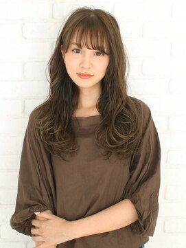 ムム(mumu) ロングスタイル/ブラウン/抜け感/20代30代40代50代