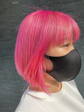 デラメアウープウープ(de.la.mair woop woop) Wカラー☆ハイトーンピンク