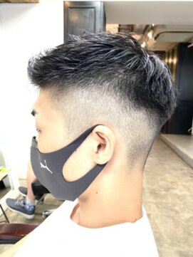 ミラバイグリーン(Mira by green) 【担当SEKI】フェードカット×アップバング【サマーカット】