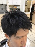 刈上げないショートスタイル