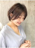 【SiSTA】田中大人かわいい耳かけくびれショートボブ