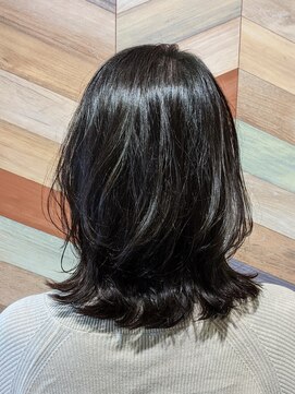 ヘアートゥリース(hair trees) 外ハネミディアム