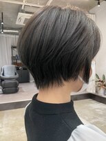 ピボット 北千住(PIVOT) 大人可愛い20代30代40代黒髪前下がりショートボブ丸みショート