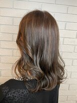 サボン ヘア デザイン カーザ(savon hair design casa+) 透明感抜群グレージュカラー