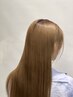 ☆似合わせカット(ハンド）＋縮毛矯正＋炭酸泉　￥19800→￥14080～