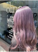 【olino】10代20代30代☆ピンクパープルグレージュ
