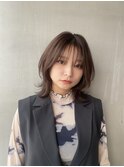 外ハネミディ