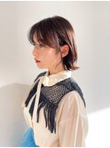 イメチェン外ハネくびれボブ 愛され小顔ボブ