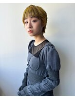 テルヴェ(Terve)&nbsp;【Terve.】モードなハイトーンショートスタイル