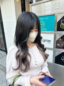 ルイス(L'wis) エクステで作るインナーカラー♪