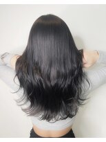 ジエクトカナウ 大阪梅田店(The Ect canow) モードヘア/韓国風/透明感カラー/透け感ダークグレー