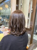 ギフト ヘアー サロン(gift hair salon) 肩の長さのふんわりミディアム