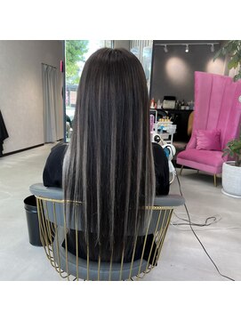 レヴェリー(REVERIE) プルエクステでハイライトスタイル