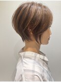 30代40代50代◎絶壁解消/白髪ぼかし/大人ショートボブ【Nyne】