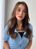 ソヨン 名古屋店(SOYON)&nbsp;韓国　大人　ロング　くびれ巻き　ベージュカラー