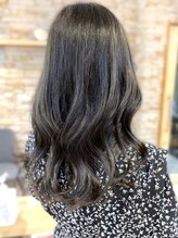 アロマヘアルーム 横浜店(AROMA hair room) グレーベージュゆるふわロング/横浜/横浜西口