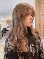 オアシス(oasis)&nbsp;【oasisマミ】フェイスレイヤーカットロング/ベージュカラー