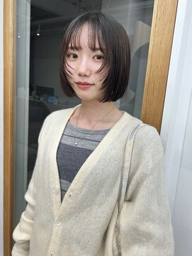 ニカ(NICA) 【NICA】レイヤーボブミニボブショートボブ☆友常