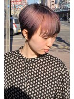 スパイス SPYS&nbsp;20代人気ピンクカラーショート☆グラデーションカラー。10代20代