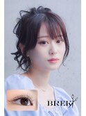 BREK/20代30代40代大人カジュアル美髪ヘア/くびれヘア/着物/前髪