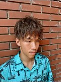 無造作ツーブロック