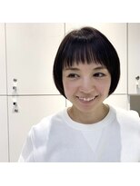 ショートバングボブ