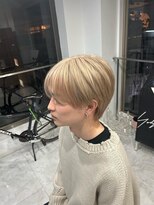 リゲル(rigel) 韓国系マッシュ×ホワイトミルクティーベージュ