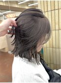 ブリーチなし くすみグレージュ 明るめグレージュ 透明感カラー