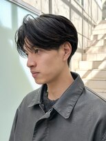 センターパート/ニュアンスパーマ