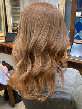 ロア 福岡天神本店(LORE) ダブルカラーベージュカラーケアブリーチカラーハイトーンカラー