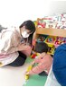 【水曜日限定キッズスペース利用】 カット+カラー+トリートメント