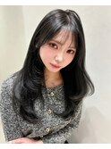 韓国カット/韓国ヘア/前髪カット/レイヤーカット/顔周りカット
