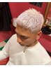 ダブルカラーコース<カット+ブリーチ+カラー>￥18,700→￥18,000