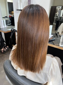 ヨンセンチメートル 野々市店(4ｃｍ) 髪質改善縮毛矯正【髪質改善/縮毛矯正/トリートメント】