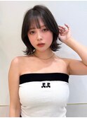 【大重】韓国ボブルフ/新宿/髪質改善/ショート/縮毛矯正/ウルフ