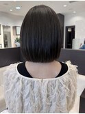 ナチュラルストレートボブ