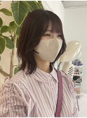 ハイライトカラーミルクティーベージュケアブリーチダブルカラー