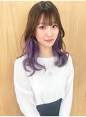 レイヤー・インナーホワイトラベンダー