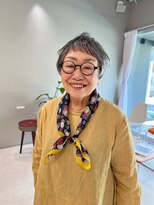 ホヌン 茅ヶ崎(Honnun) 【若見えヘア】大人の上品ショートスタイル/茅ヶ崎