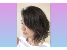 カットだけで、まるでパーマをかけたようなムーブStyleに。