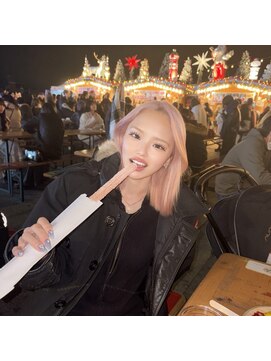 エミーバイモアムー(Emmie byMoremuu) 【青木　淳】ホワイトピンク/ハイトーン