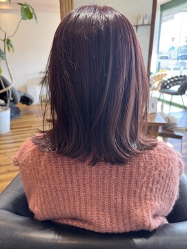 ピンクでモテカラー